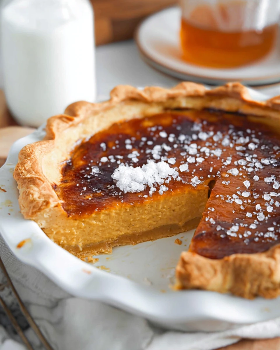 Salted Honey Pie