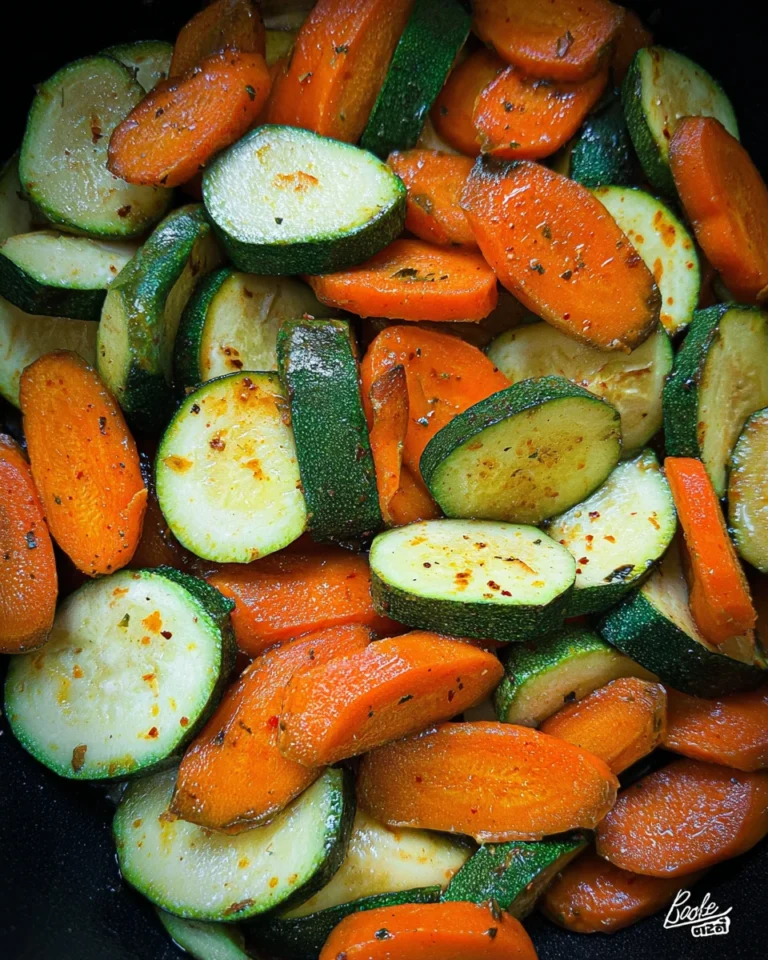 Sautéed Carrots and Zucchini