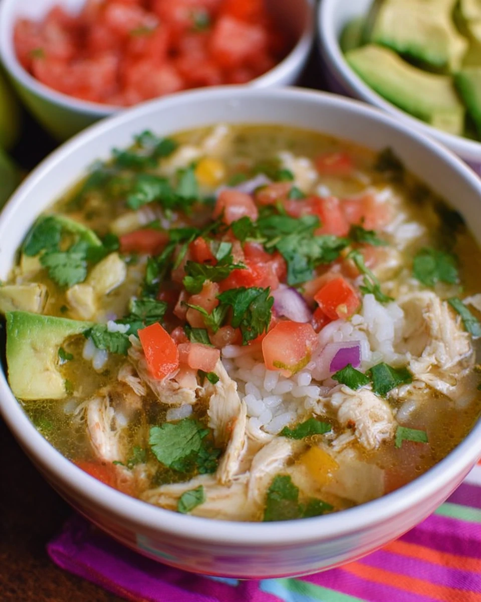 Slow Cooker Mexican Chicken Lime Soup