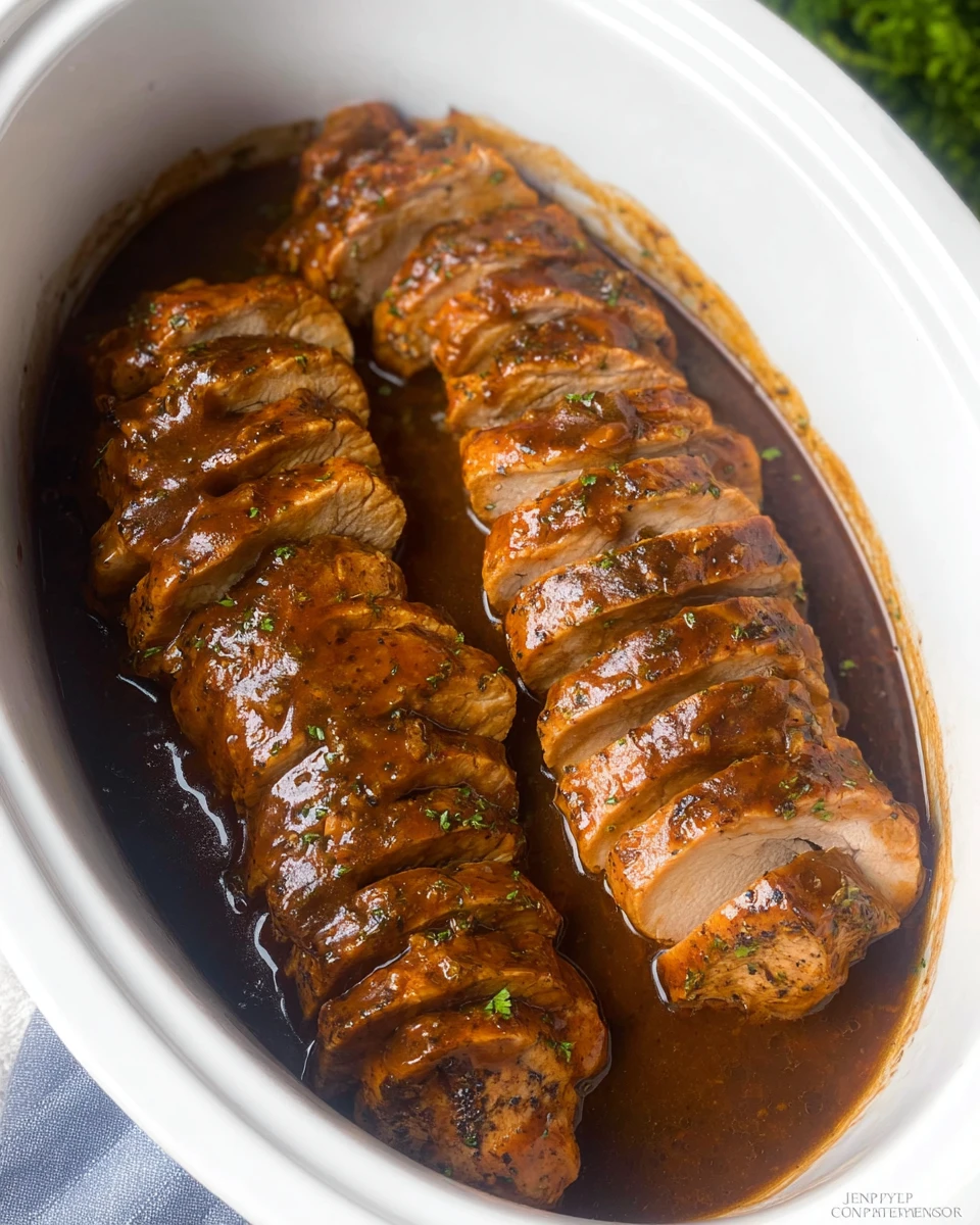Slow Cooker Pork Tenderloin