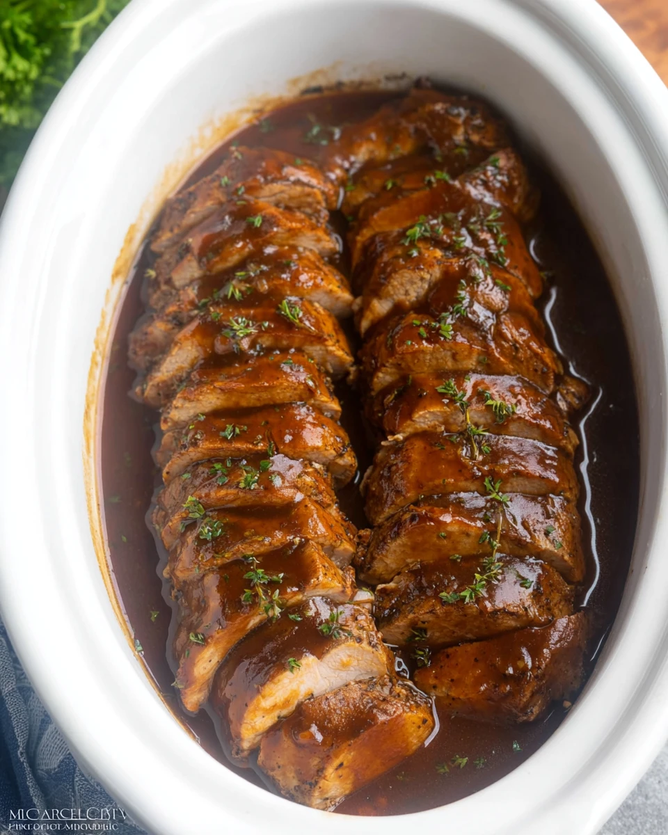 Slow Cooker Pork Tenderloin