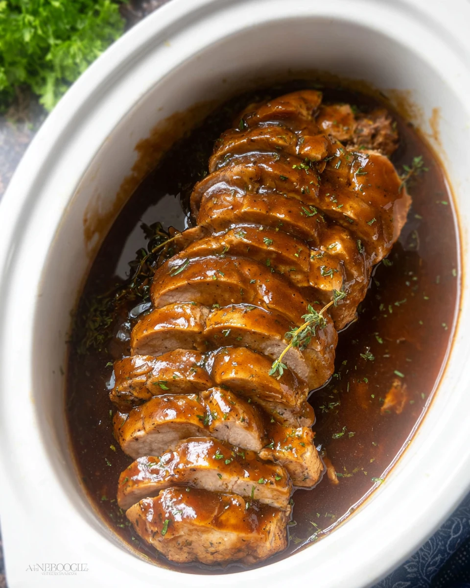 Slow Cooker Pork Tenderloin