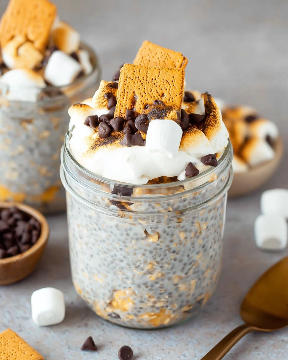 S’mores Overnight Oats