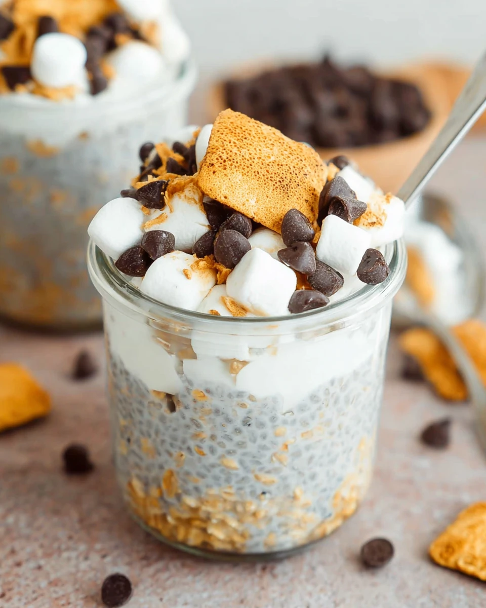 S’mores Overnight Oats