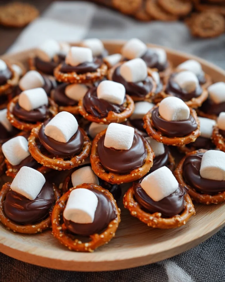 S’mores Pretzel Bites