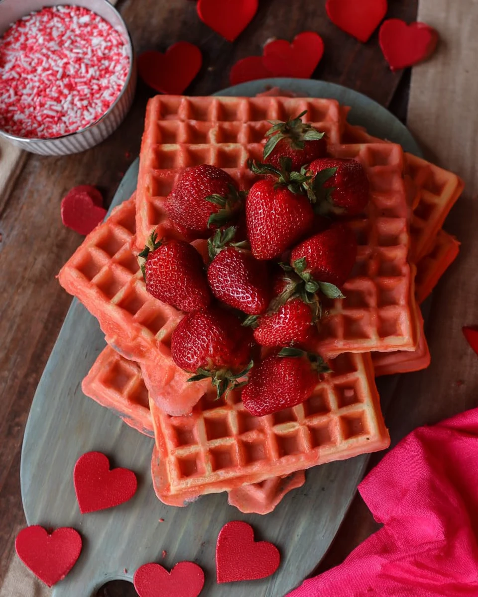 Strawberry Waffles