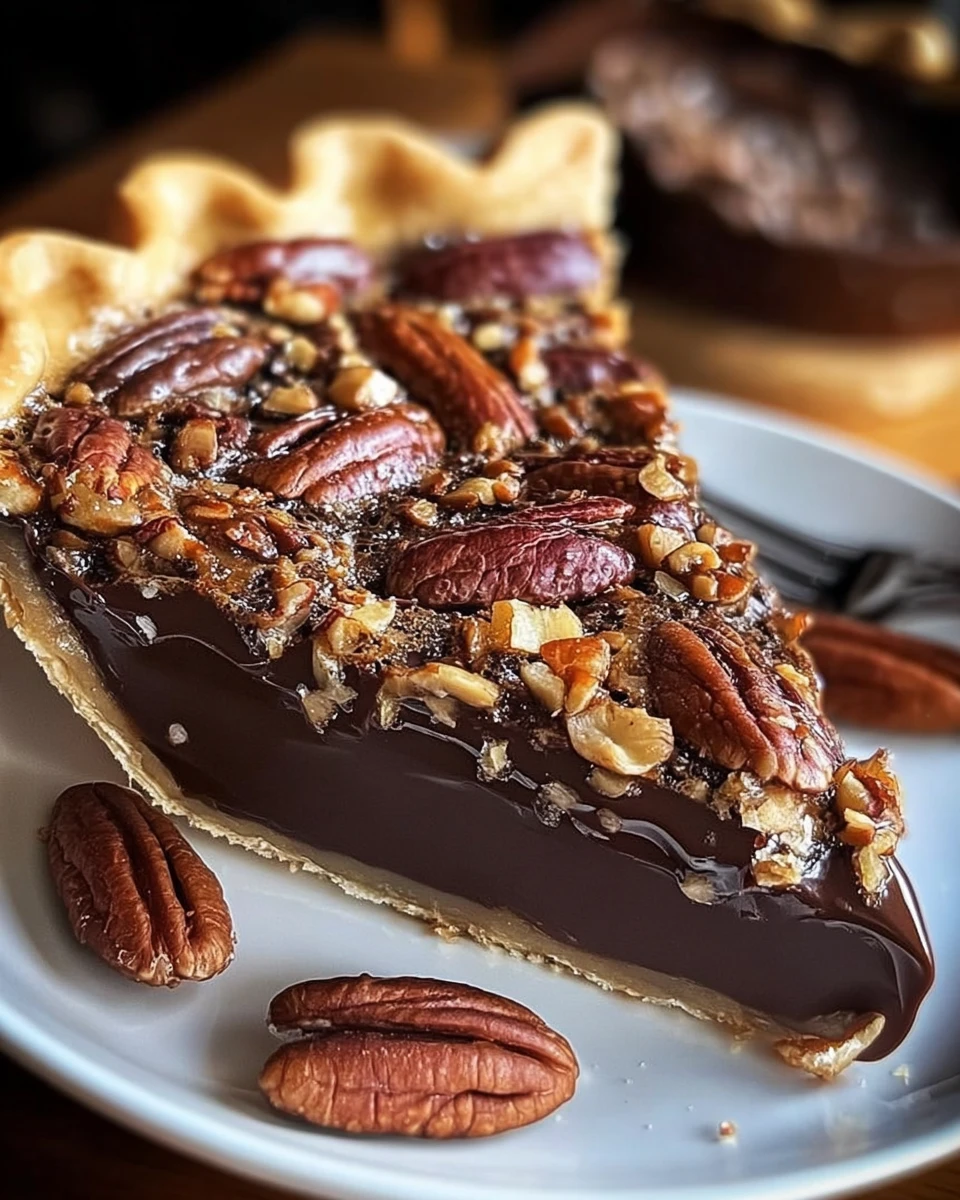 Texas Chocolate Pecan Pie