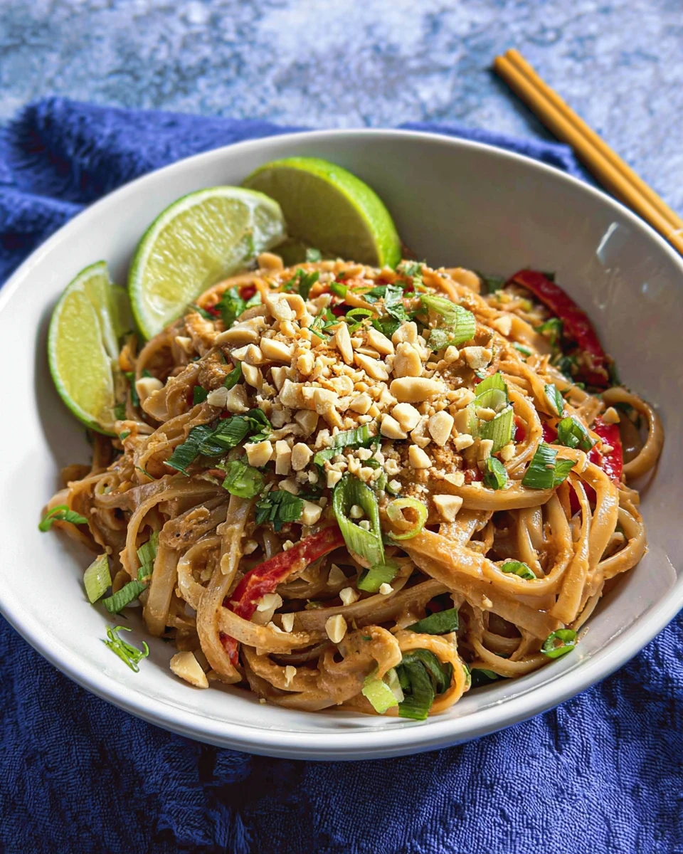 Thai Peanut Noodles