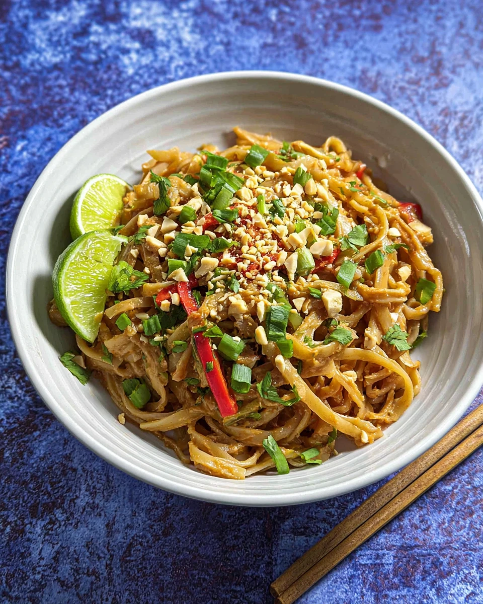 Thai Peanut Noodles