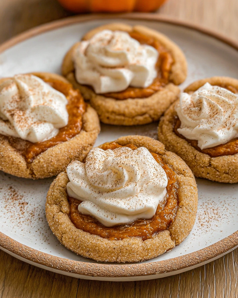 Vegan Pumpkin Pie Cookies