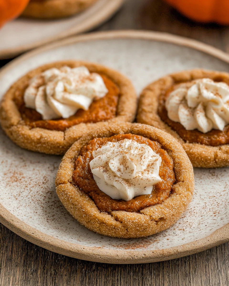 Vegan Pumpkin Pie Cookies