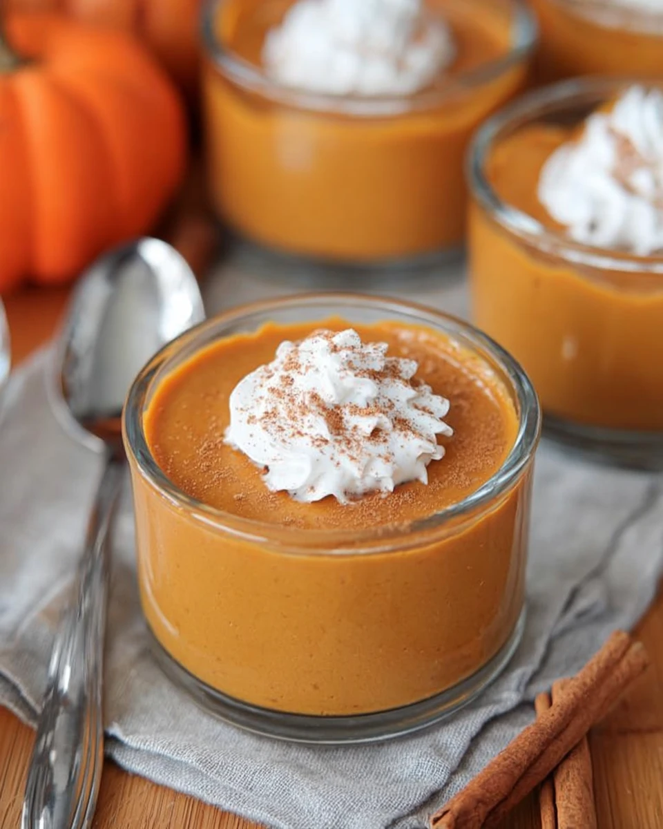 Vegan Pumpkin Pudding