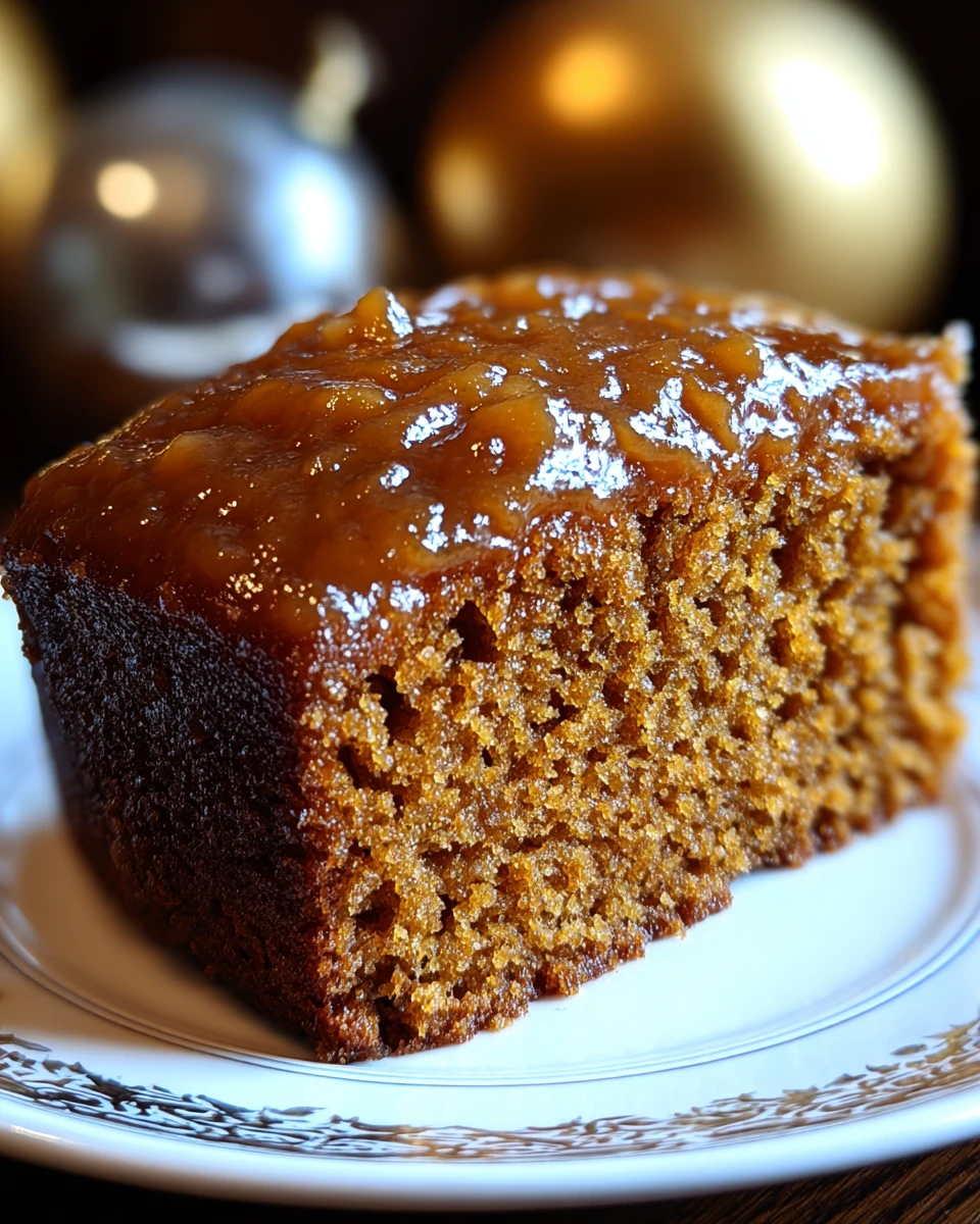 Amish Applesauce Cake