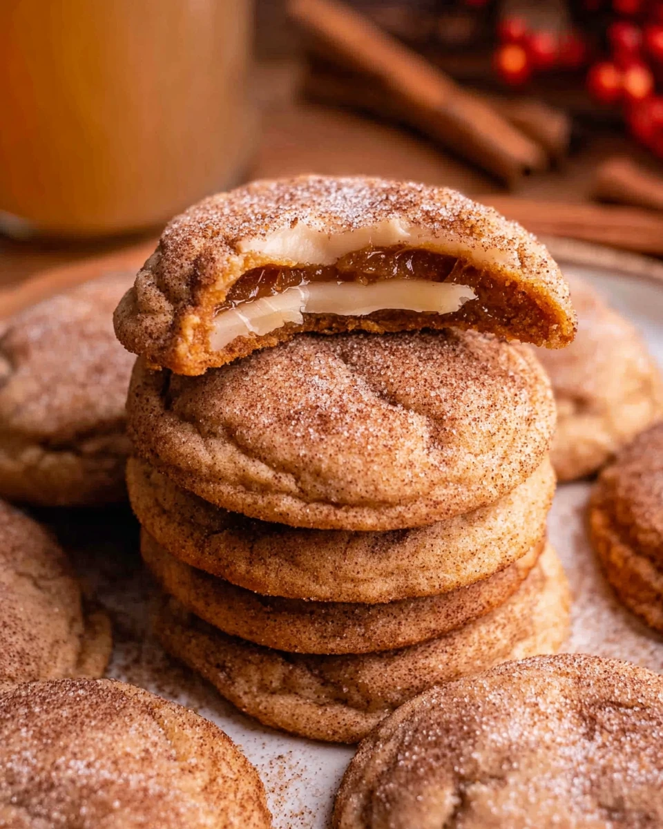 Apple Cider Cheesecake Cookies