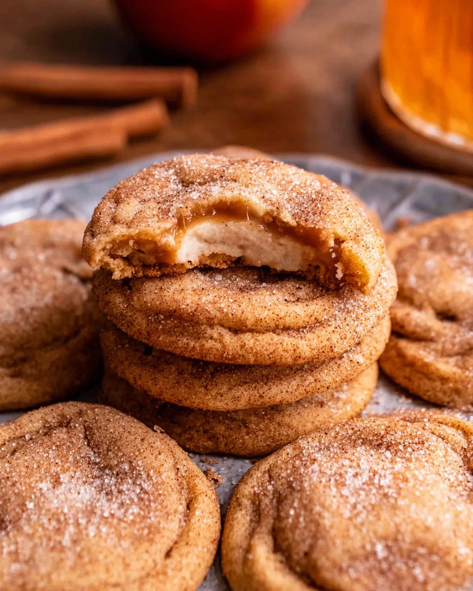 Apple Cider Cheesecake Cookies