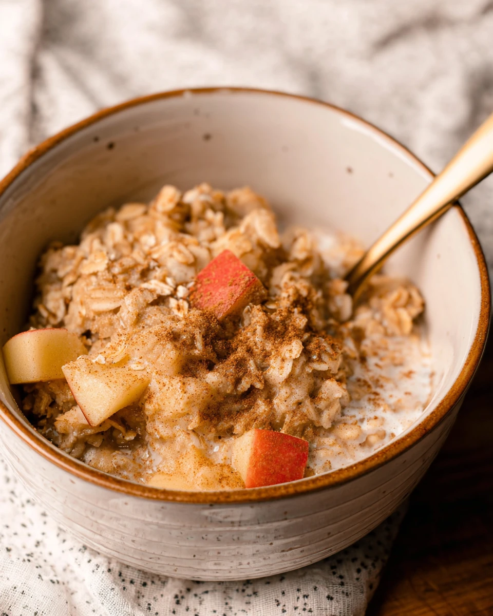 Apple Cinnamon Oatmeal