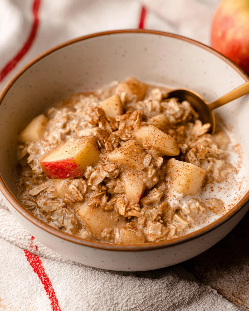 Apple Cinnamon Oatmeal