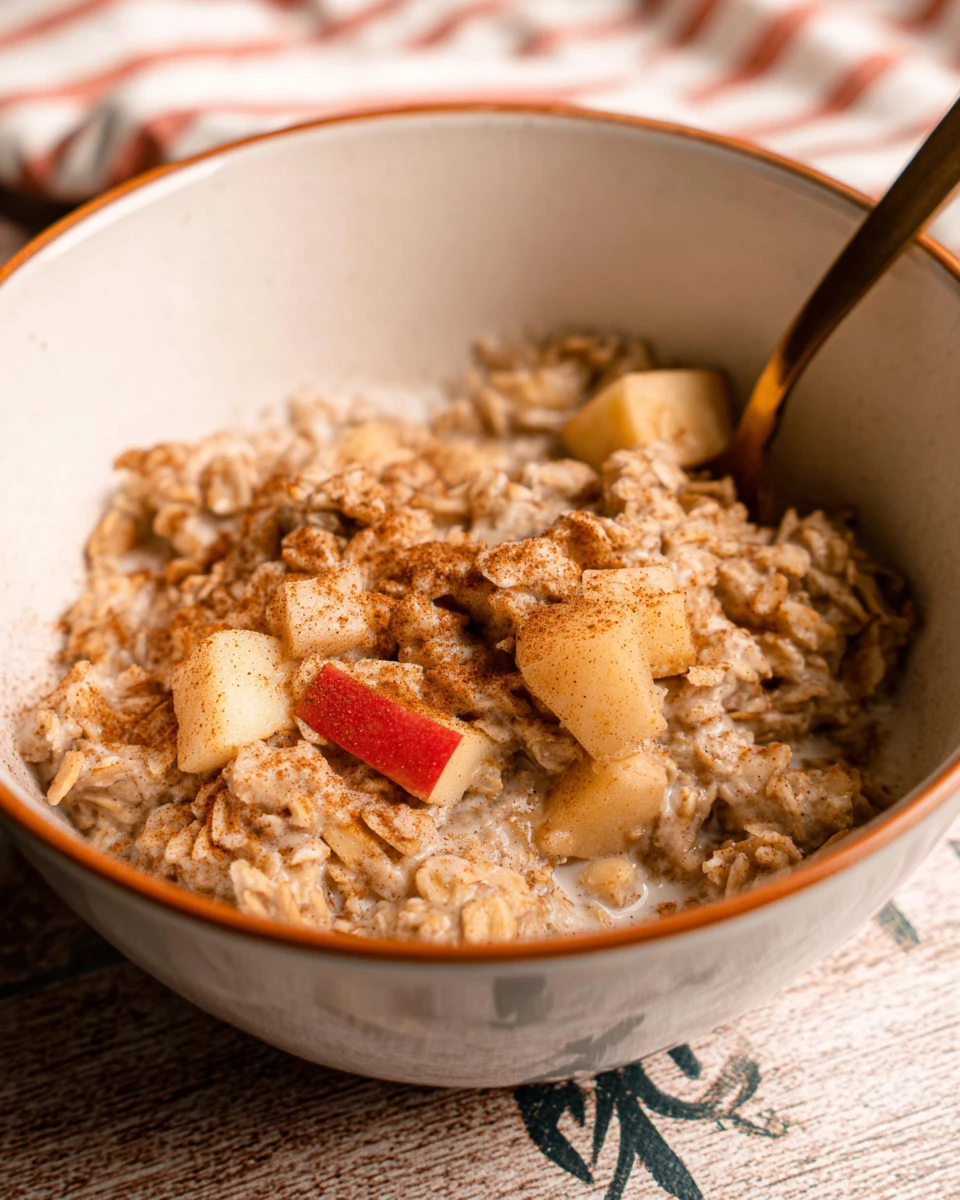Apple Cinnamon Oatmeal