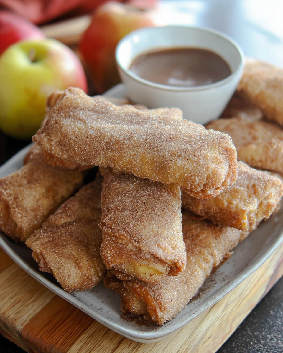 Apple Pie Egg Rolls