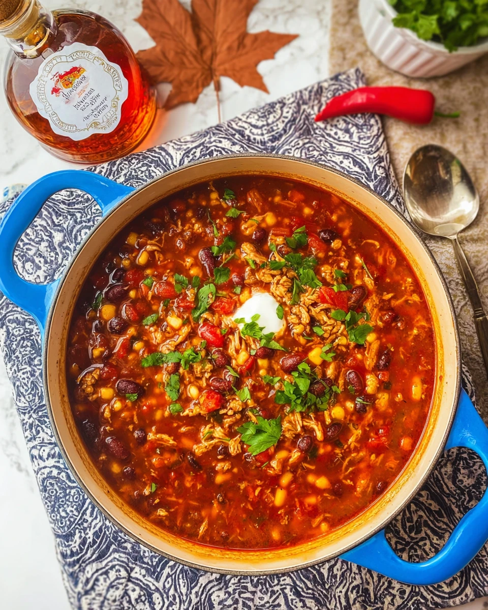 Bacon & Maple Turkey Chili