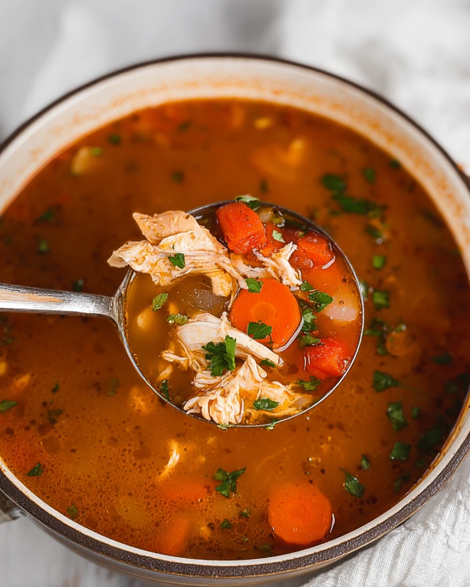 BBQ Chicken Soup