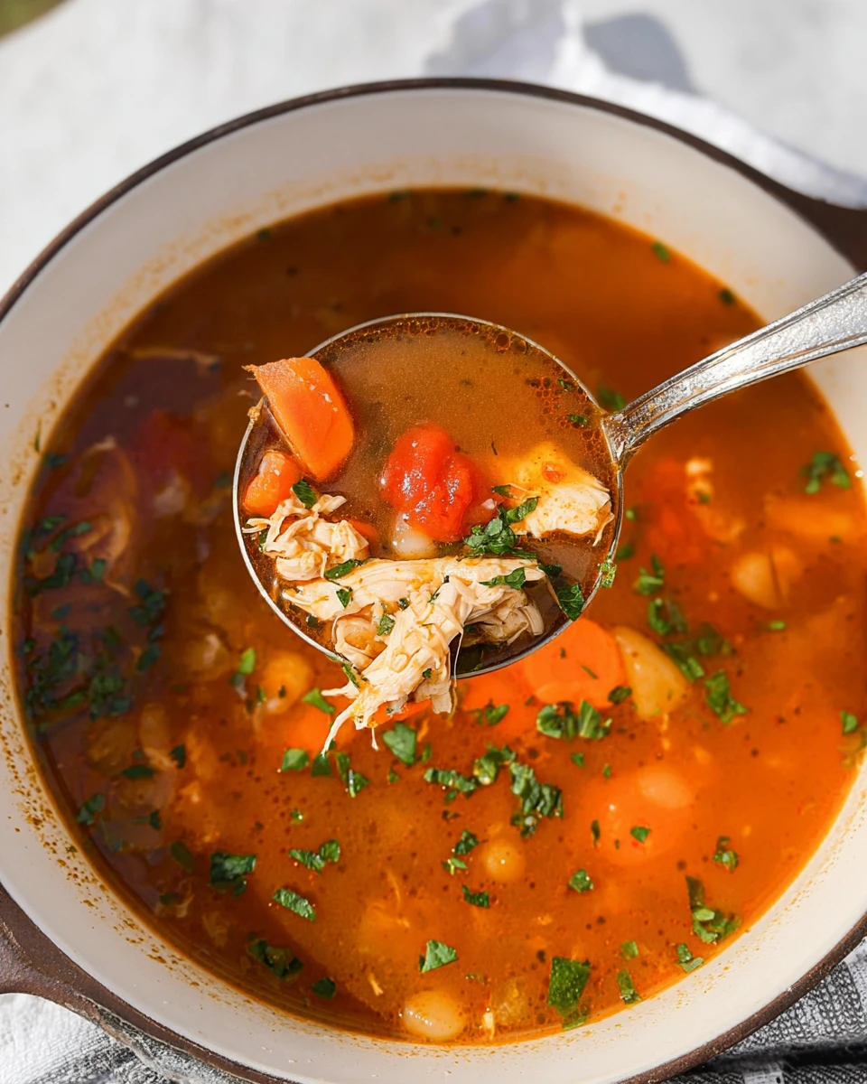 BBQ Chicken Soup