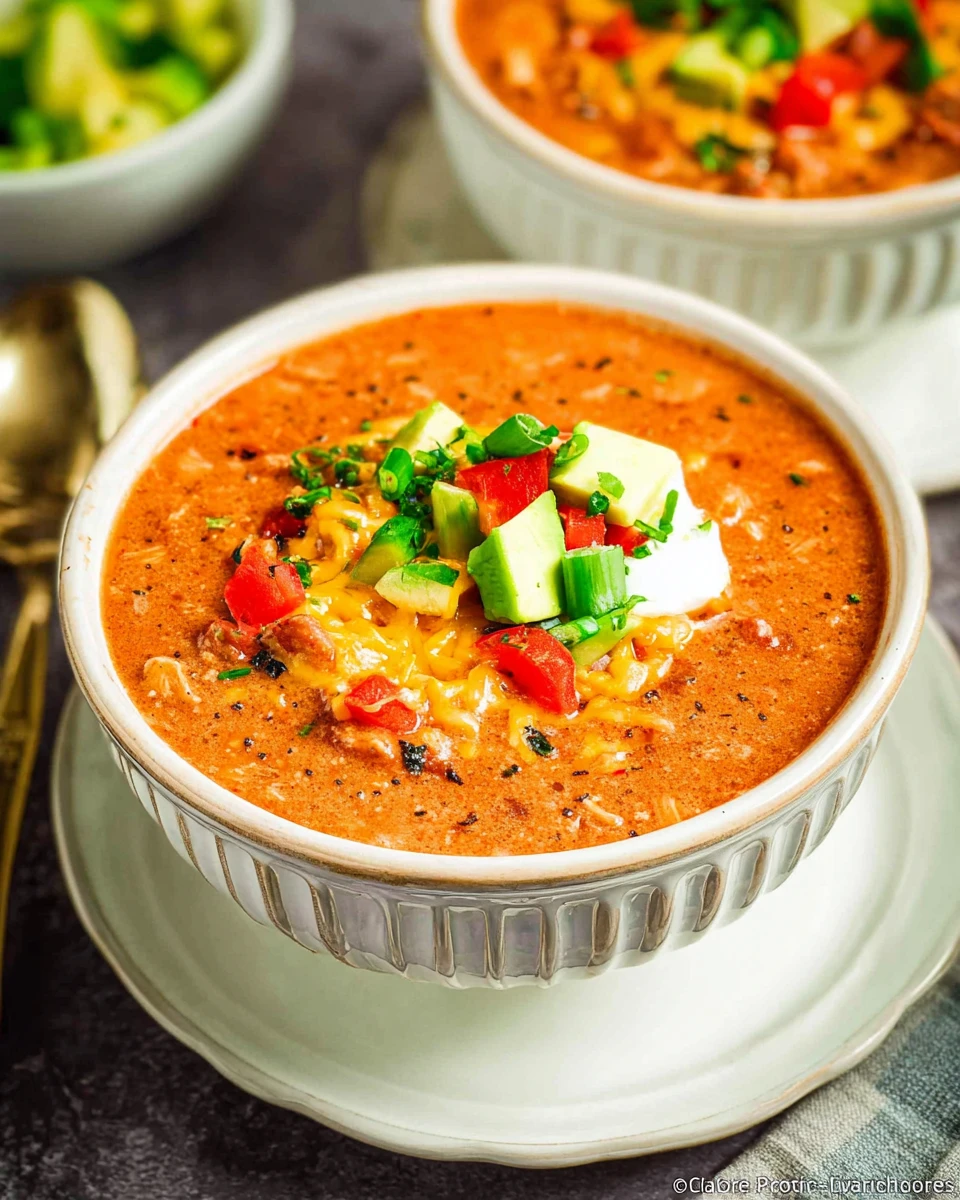Buffalo Chicken Chili