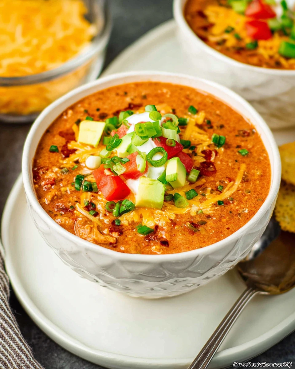Buffalo Chicken Chili