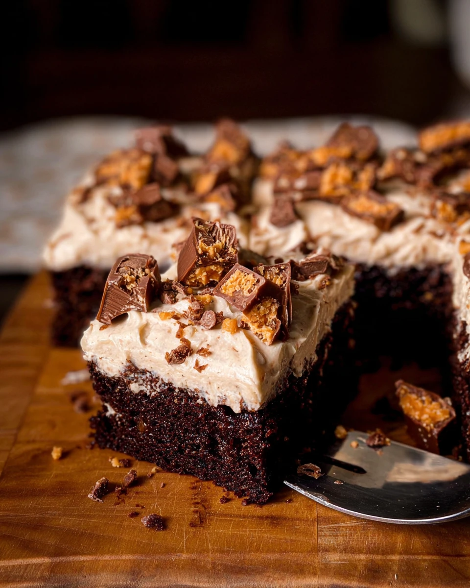 Butterfinger Cake