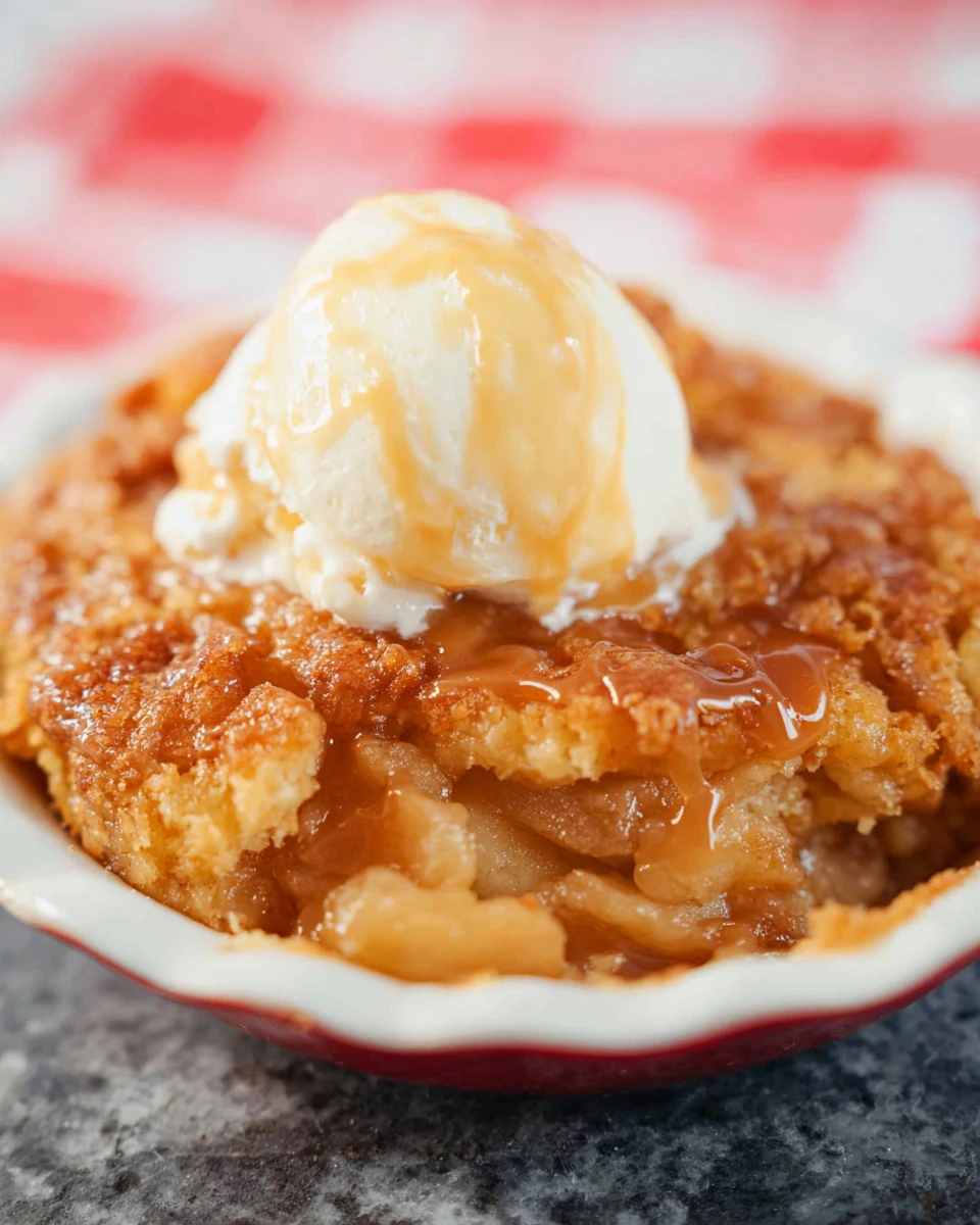 Caramel Apple Dump Cake