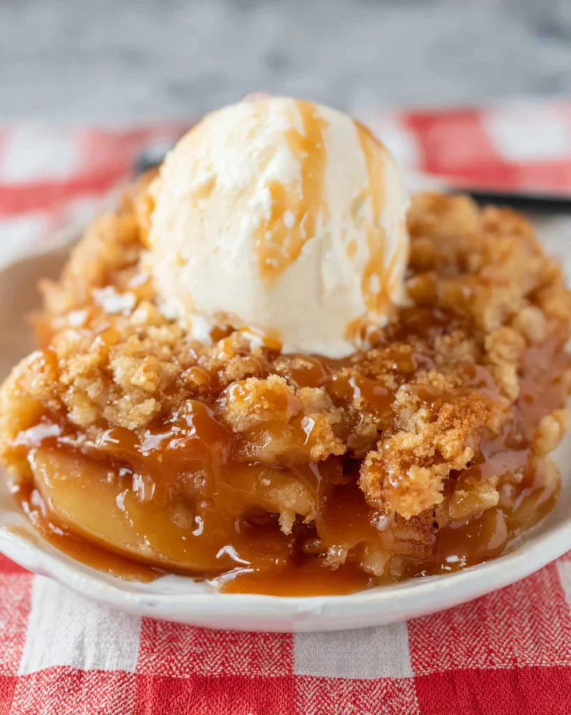 Caramel Apple Dump Cake