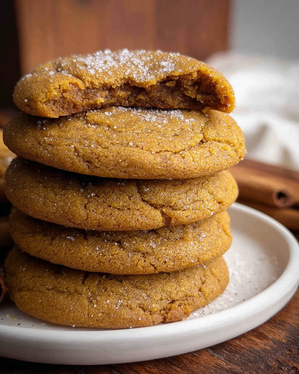Chewy Pumpkin Cookies