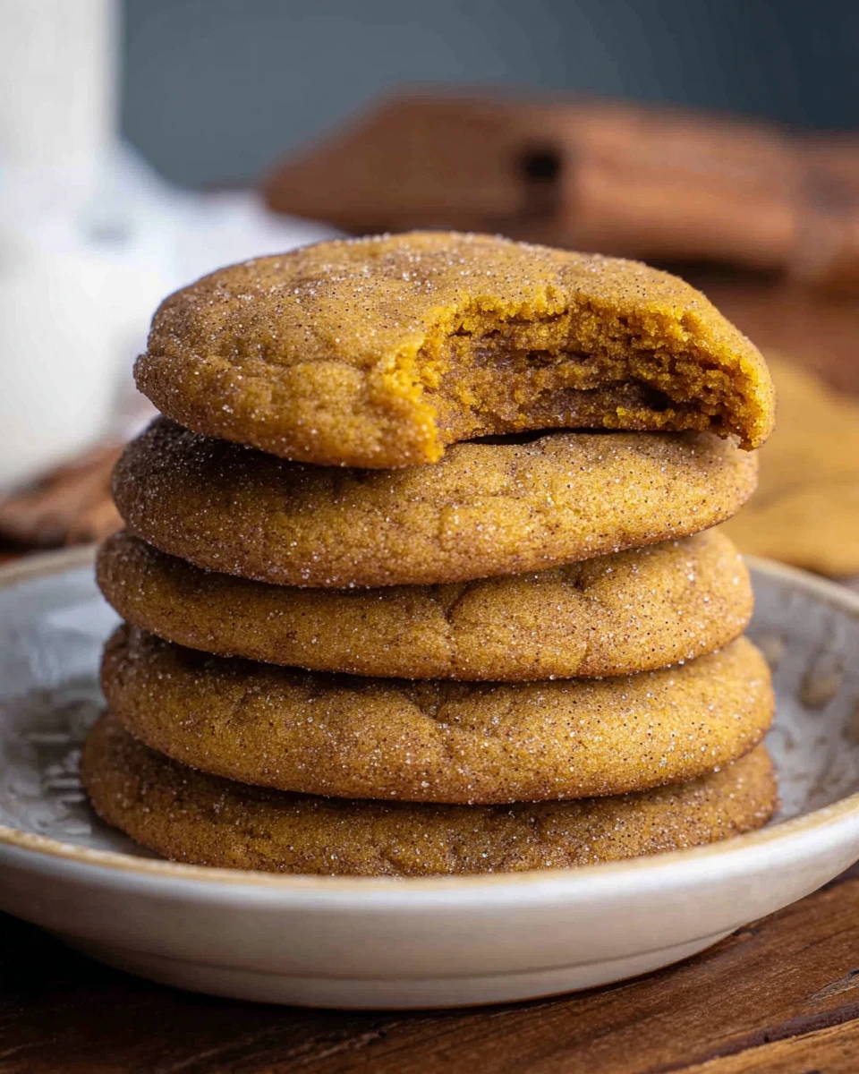 Chewy Pumpkin Cookies