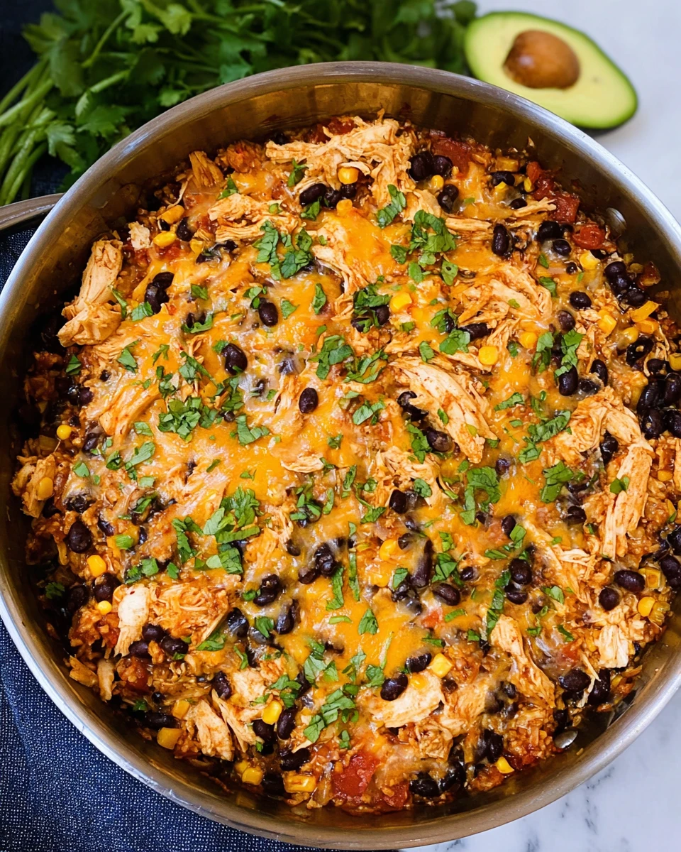 Chicken Enchilada Skillet