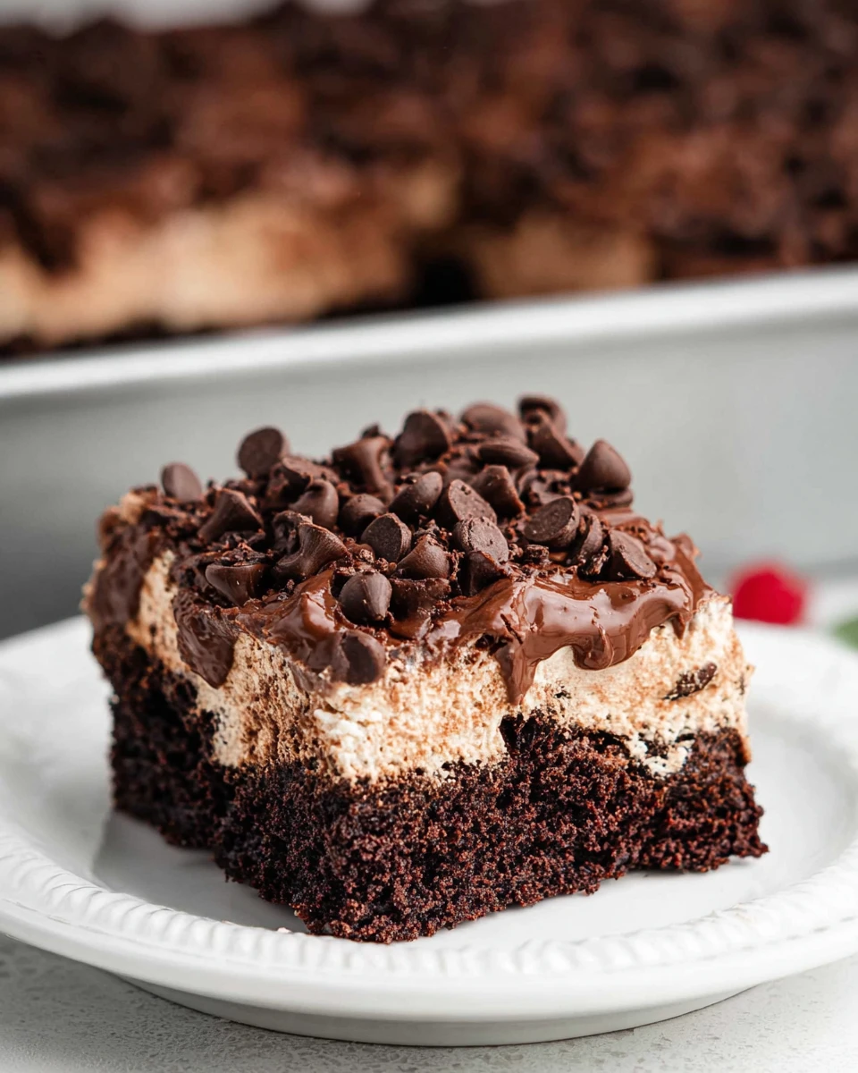 Chocolate Poke Cake