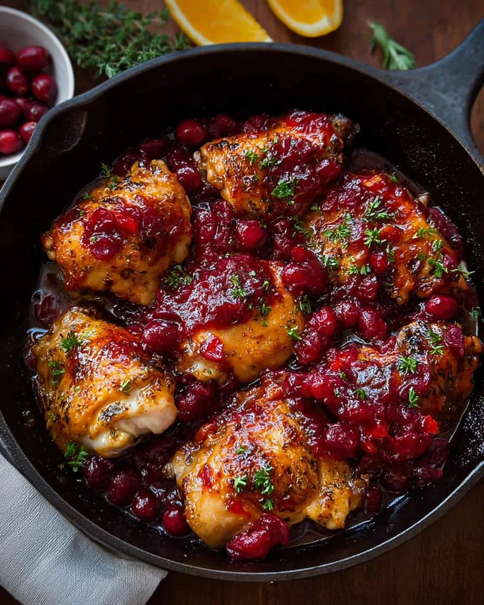 Cranberry Orange Chicken