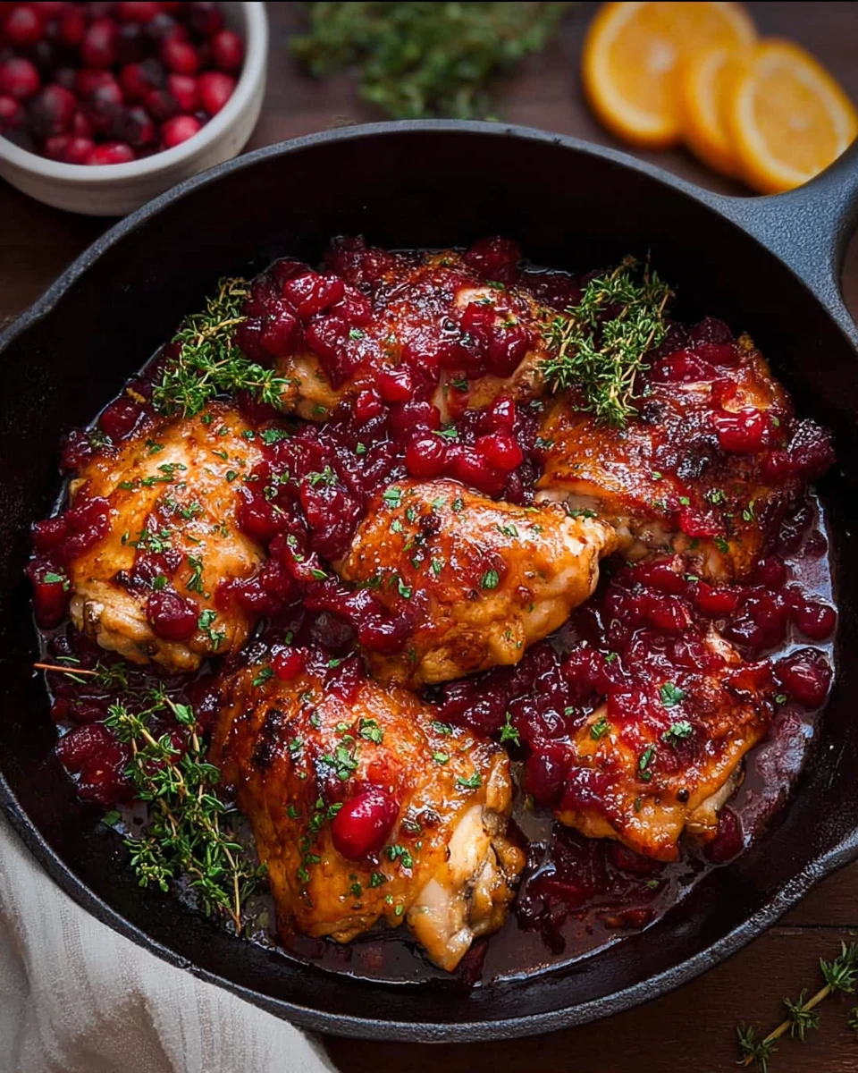 Cranberry Orange Chicken