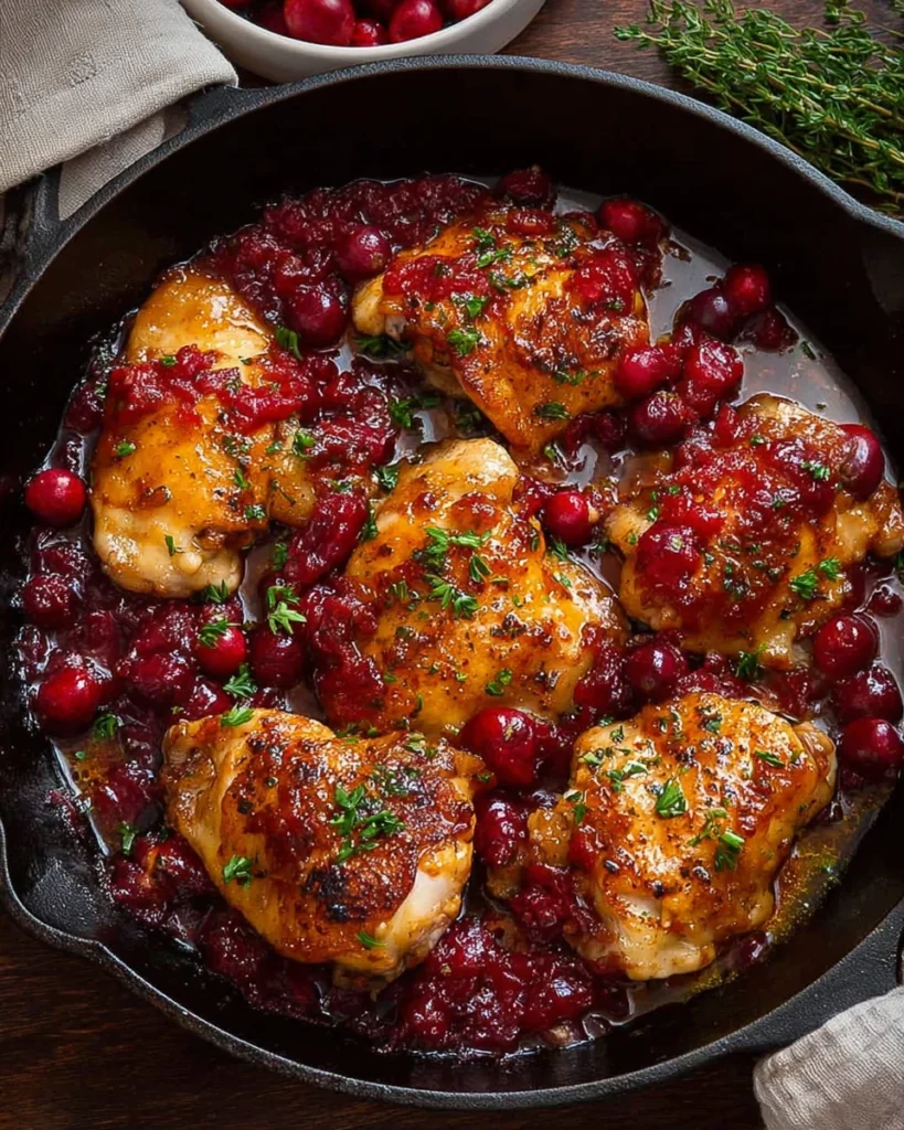 Cranberry Orange Chicken