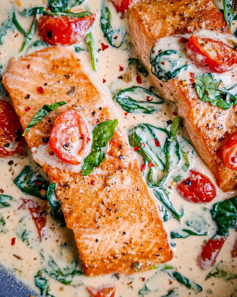 Creamy Tuscan Salmon