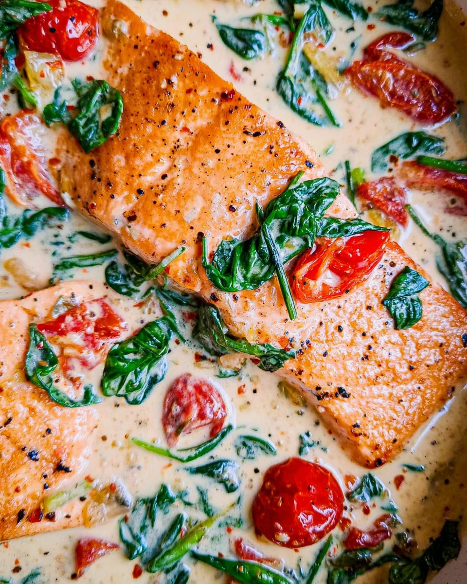 Creamy Tuscan Salmon