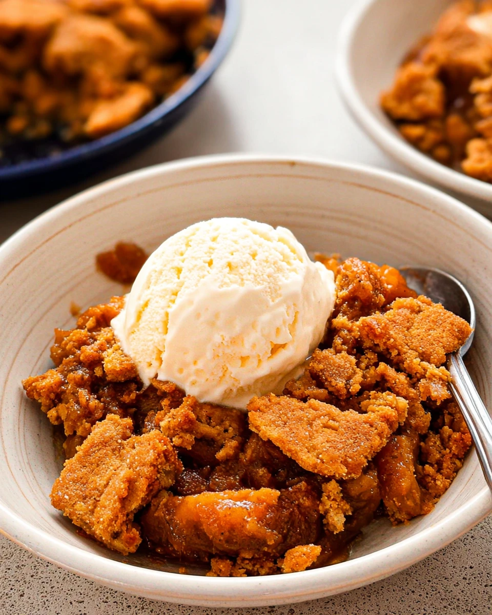 Crockpot Pumpkin Crumble