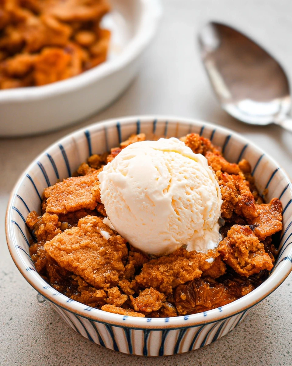 Crockpot Pumpkin Crumble