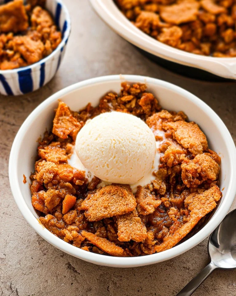 Crockpot Pumpkin Crumble