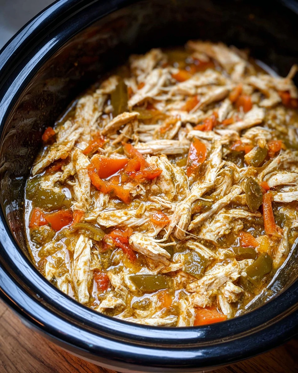 Crockpot Salsa Verde Chicken