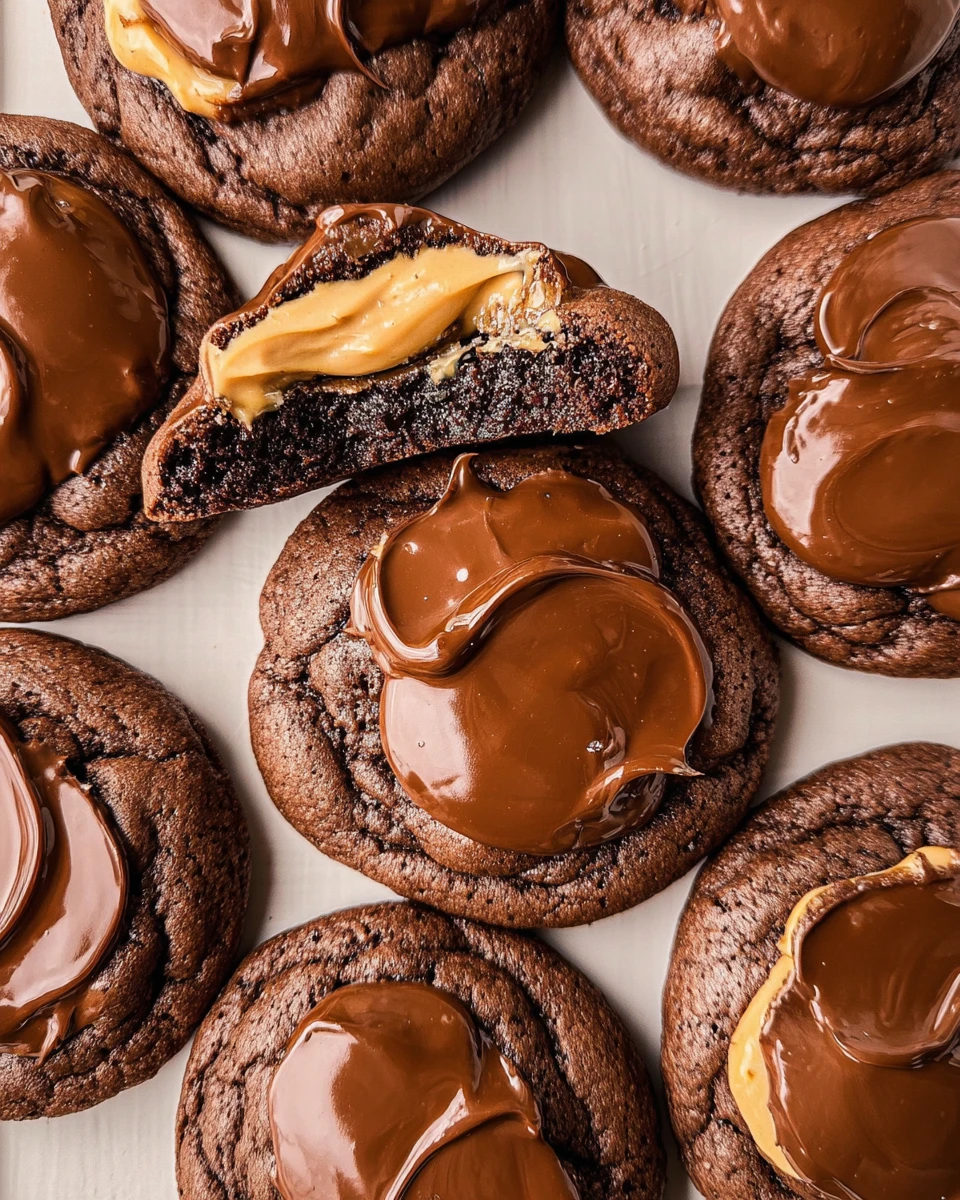 Crumbl Cookies Buckeye Brownie Copycat