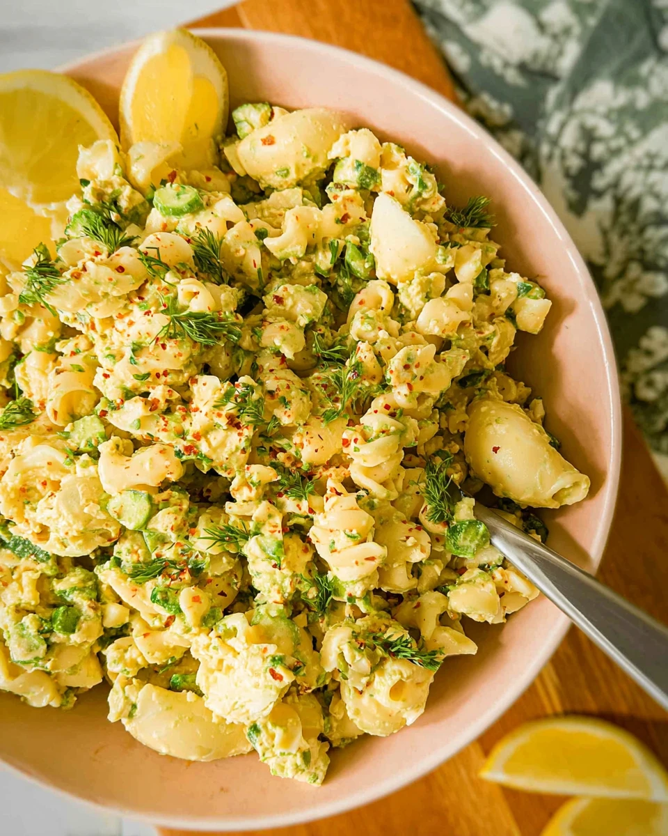 Deviled Egg Pasta Salad