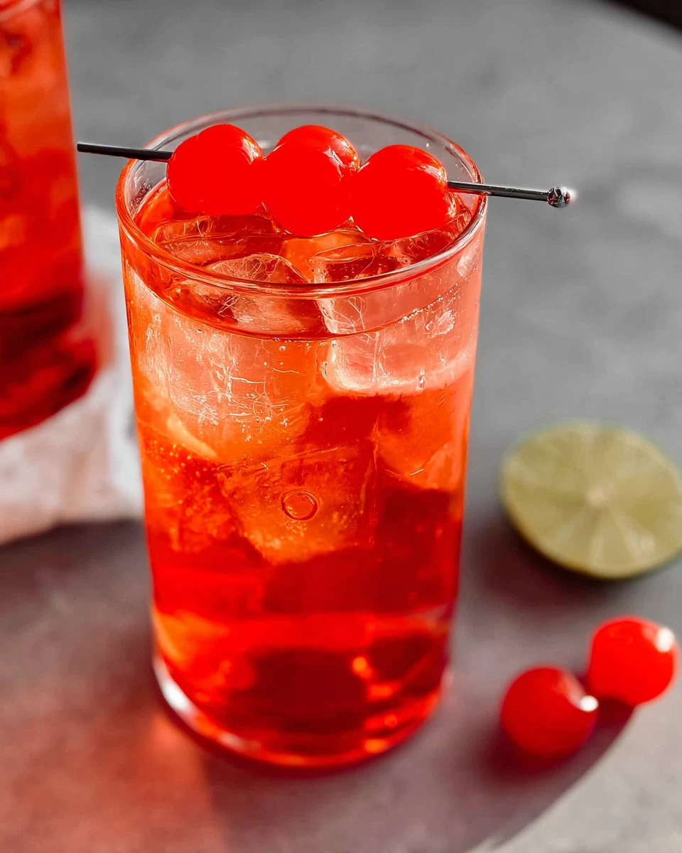Dirty Shirley Cocktail