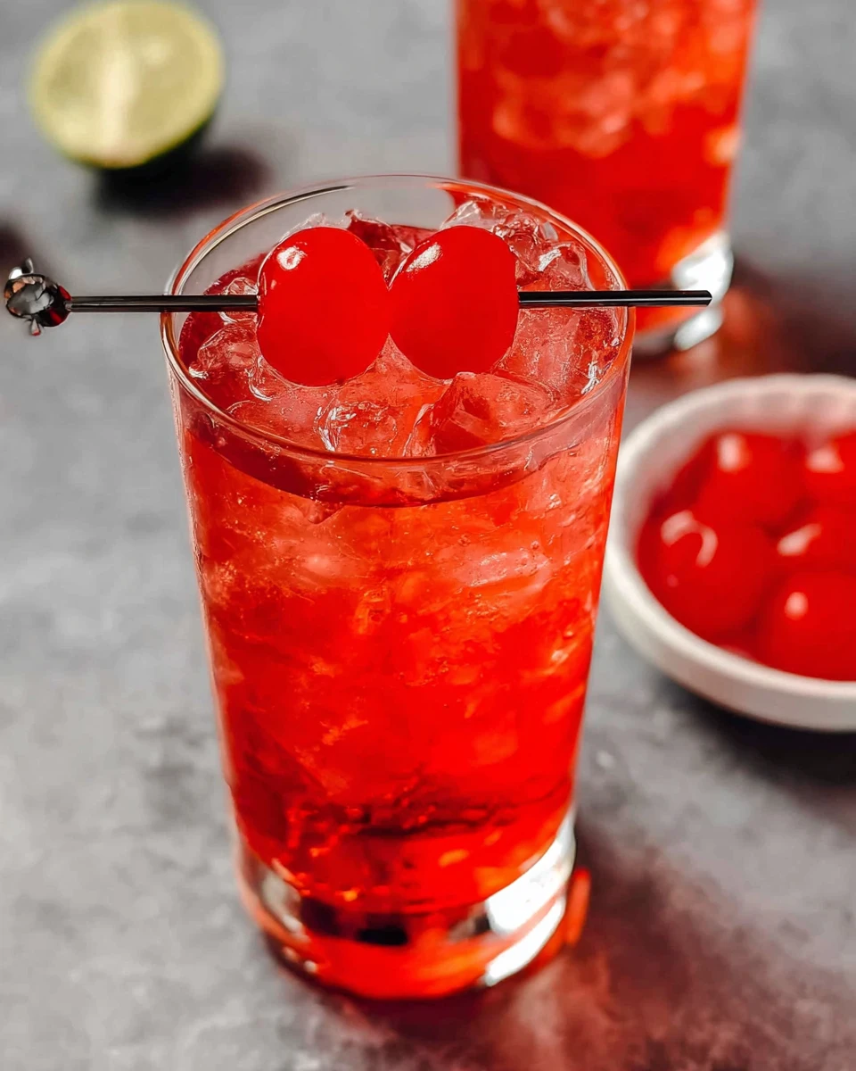 Dirty Shirley Cocktail