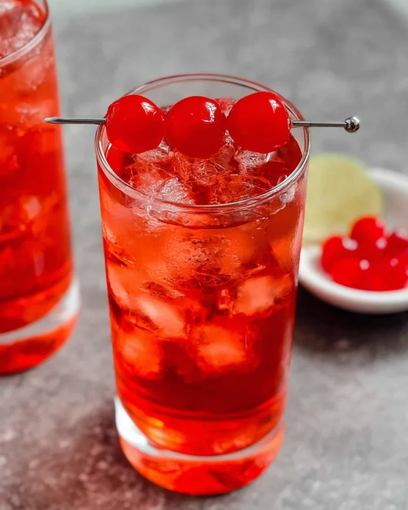 Dirty Shirley Cocktail