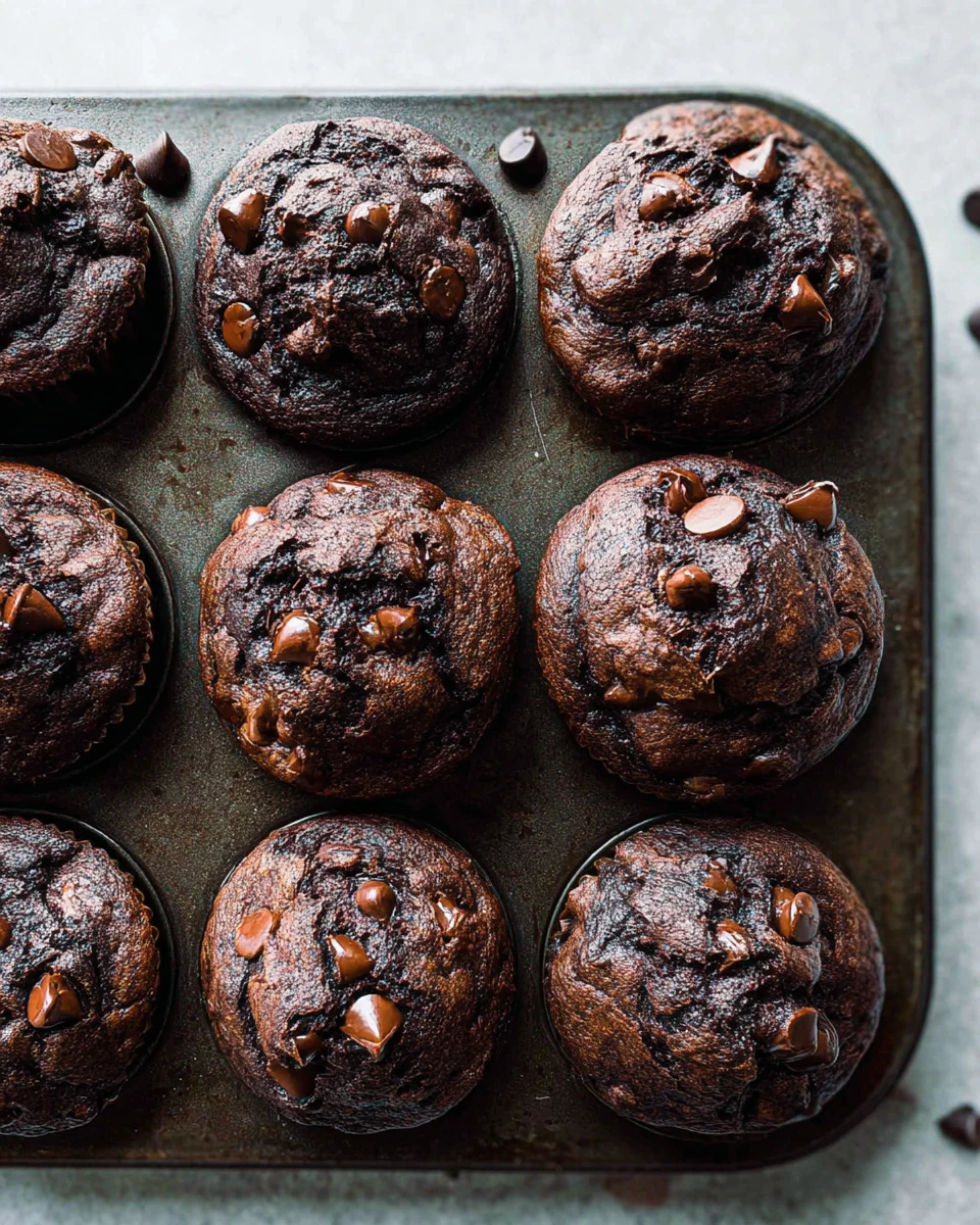Double Chocolate Muffins